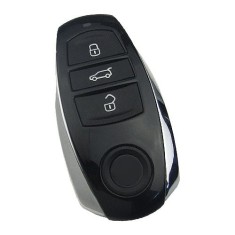 Carcasa cheie Techstar&reg; 3 butoane pentru VW Touareg 7P (2010&ndash;2018) &ndash; compatibila lama HU66 &ndash; piesa aftermarket