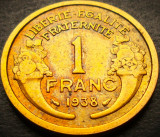 Cumpara ieftin Moneda istorica 1 FRANC - FRANTA, anul 1938 * cod 4044 B = excelenta, Europa