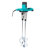 Amestecator materiale constructii Detoolz putere 1800W, 2 palete