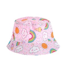 Palarie de vara cu curcubeu