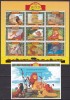 Uganda 1994 Disney Lion King MI 1392-1421 3 kleib.+ 3 bl. MNH 3 poze, Nestampilat