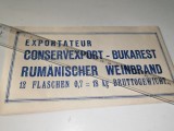 BON VECHI -CONSERVEXPORT BUKAREST
