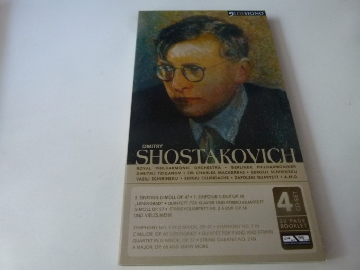 Shostakovich, 4 cd box