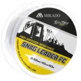 Fir Inaintas Mikado Shock Leader Snag, Transparent, 50lbs, 0.60mm, 80m