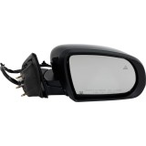 Oglinda usa exterioara Jeep Compass, 06.20, montare dreapta, reglaj electric; carcasa neagra, grunduit; incalzire; sticla convexa; sticla crom; 10