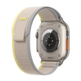 Curea THD Trail Loop, compatibila cu Apple Watch Ultra 49 mm/Apple Watch 42/44/45 mm, marime M/L, culoarea bej