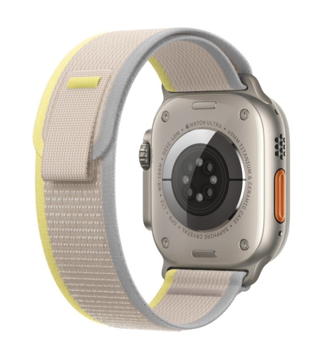 Curea THD Trail Loop, compatibila cu Apple Watch Ultra 49 mm/Apple Watch 42/44/45 mm, marime M/L, culoarea bej