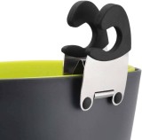 Cumpara ieftin Suport Lingura Koken pentru oala, Clema pentru ustensile, din Oțel inoxidabil, Rezistent la Caldura, anticoroziv, Negru