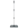 Greblă pentru frunze 2-&icirc;n-1, verde &icirc;nchis, 157 cm PP