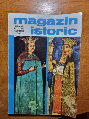 Revista magazin istoric februarie 1969 foto