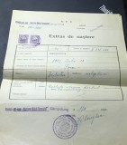 ACTE (3) Extras de nastere - Campulung Moldovenesc - Bucovina - RPR - 1949