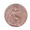 Moneda Marea Britanie 1 penny 1906, stare relativ buna, curata