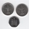 Emiratele Arabe Unite - set de 3 monede diferite 50 fils si 1 Dirham 2013-2022 aUNC / XF
