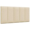 VidaXL Pernă pentru tăblie de pat, crem, 100 cm, material textil 4019154