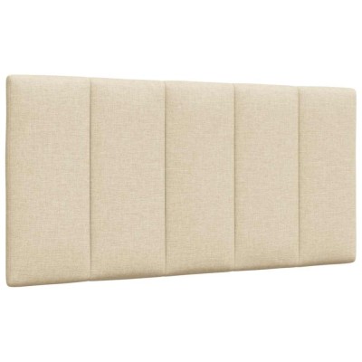 vidaXL Pernă pentru tăblie de pat, crem, 100 cm, material textil 4019154 foto