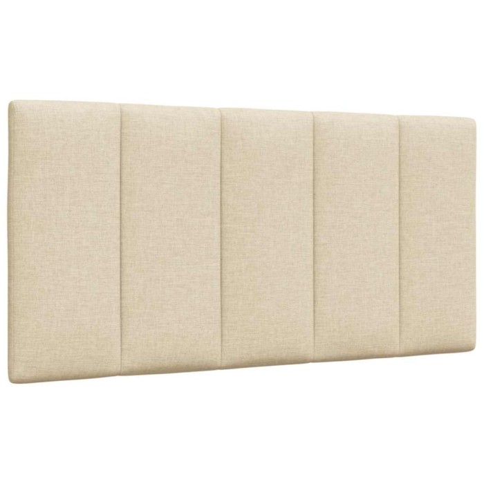 vidaXL Pernă pentru tăblie de pat, crem, 100 cm, material textil 4019154