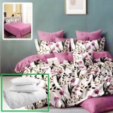 Pachet promo lenjerie pat finet 6 piese + 2 perne + pilota (m364)