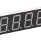 Afișaj LED 7 segmente 20,4mm 4 cifre roșu
