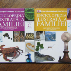Set 2 carti Enciclopedia ilustrata a familiei, literele C- E. Vol. 4 + 5