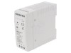 Alimentator Qoltec 24V DC 60W, Montare Sina DIN, Pulsatoriu, IP20, Curent 2.5A, Protectie OTP, 100x40x90mm