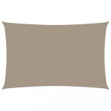 Cumpara ieftin Parasolar, gri taupe, 2x4,5 m, tesatura oxford, dreptunghiular