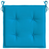 Perne scaune gradina 6 buc. albastru 50x50x3 cm tesatura Oxford GartenMobel Dekor, vidaXL