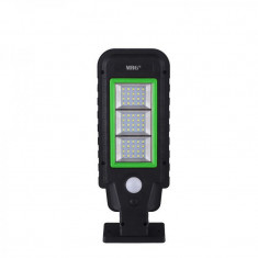 Lampa solara stradala MRG A-HS-8011A, Panou solar, 60 LED, Negru C400 foto