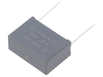 Condensator Polipropilenă 6,8uF THT &amp;plusmn;10% foto