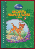 &quot;Descoperă animalele pădurii cu Bambi&quot;, sigilată, Colecţia Descoperă cu Disney.