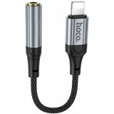 Adaptor Audio Lightning - 3.5mm HOCO LS36A, Gri