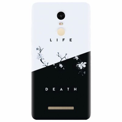 Husa silicon pentru Xiaomi Remdi Note 3, Life Vs Death foto