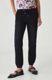 Medicine jeansi femei, culoarea negru