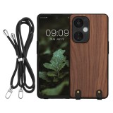 Husa Kwmobile pentru OnePlus Nord CE 3 Lite/Nord N30, Maro, Lemn, KWM000022PC001C, Silicon, Carcasa