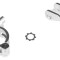 Pushloc Right Horizontal Clamp, Lever Assy - Silver Ultimate FactoryBikes
