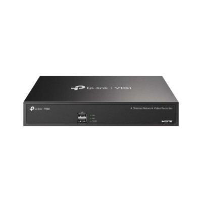 NVR TP-Link VIGI, 4 canale, capacitate max 10 TB, porturi HDMI | VGA | Retea RJ45 | 2 x USB 2.0, &amp;quot;VIGI NVR1004H&amp;quot; (timbru verde 2 lei) foto