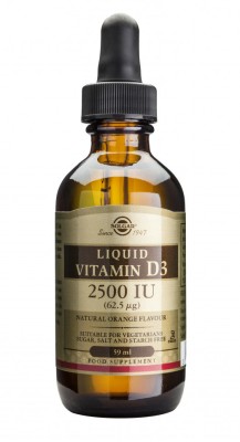 VITAMIN D3 2500 IU liquid 59ml SOLGAR foto