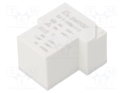 Releu electromagnetic SPST-NO 24VDC 30A SANYOU foto