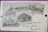 Carte postala, Imagini din Deva, 1899