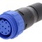 Conector Circular Mufă Mamă 10 PIN fără Contacte pe Cablu