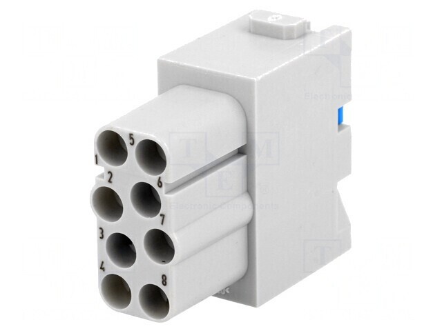 Conector Mamă HDC Han-Modular 8-PIN 16A 400V