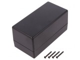 Carcasă Universală SMART ABS Neagră 63x128x63mm