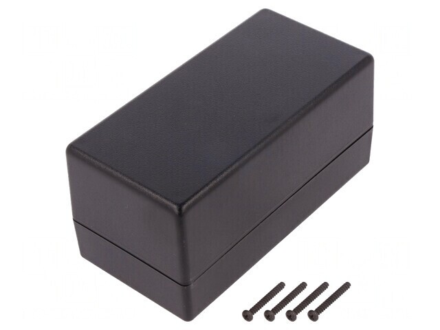 Carcasă Universală SMART ABS Neagră 63x128x63mm