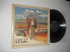 SFINX (cu Dan Andrei Aldea) : Zalmoxe (1979) vinil, stare stare VG+/VG+,misprint foto