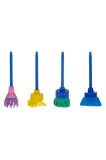 Cumpara ieftin Set Pensule Pictura, Modele pentru Copii, Multicolor, 4 Bucati