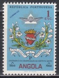 Angola 1966 - A 100-a aniversare a Frăției Duhului Sf&acirc;nt (vezi descrierea), MLH, Nestampilat