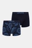 Levi&#039;s boxeri 2-pack culoarea bleumarin, 37149-1206