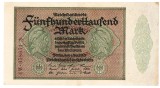 Germania 500 000 500000 Mark Marci 1923 P-88b Seria 058051