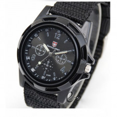 Ceas barbatesc Army black