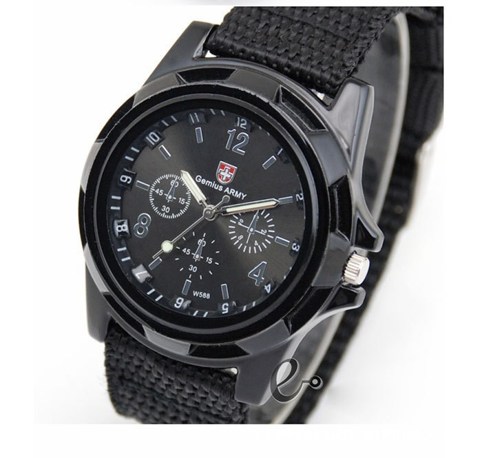 Ceas barbatesc Army black