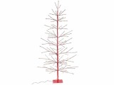 Cumpara ieftin Copac decorativ rosu cu 232 leduri si 107 ramuri, 180 cm